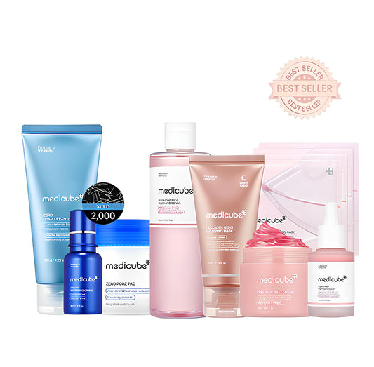 MEDICUBE Glass Glow Skincare Kit (8 pcs)™