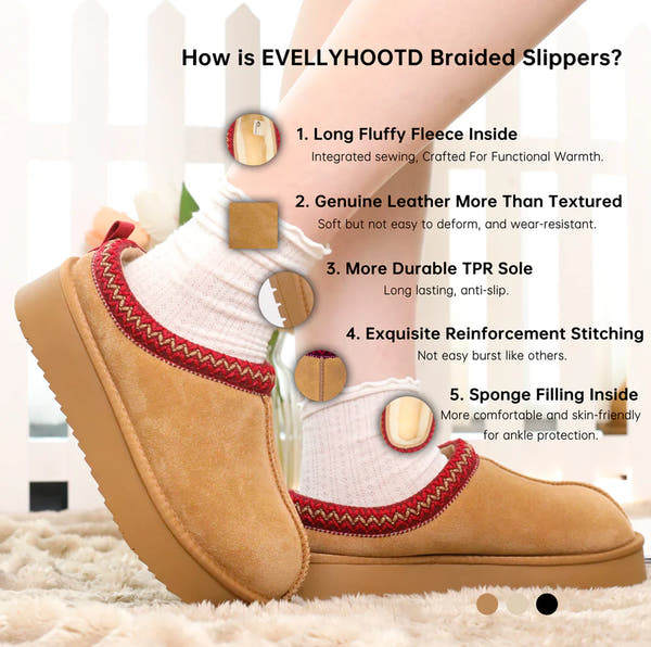 2409 Braided Slipper Shoes