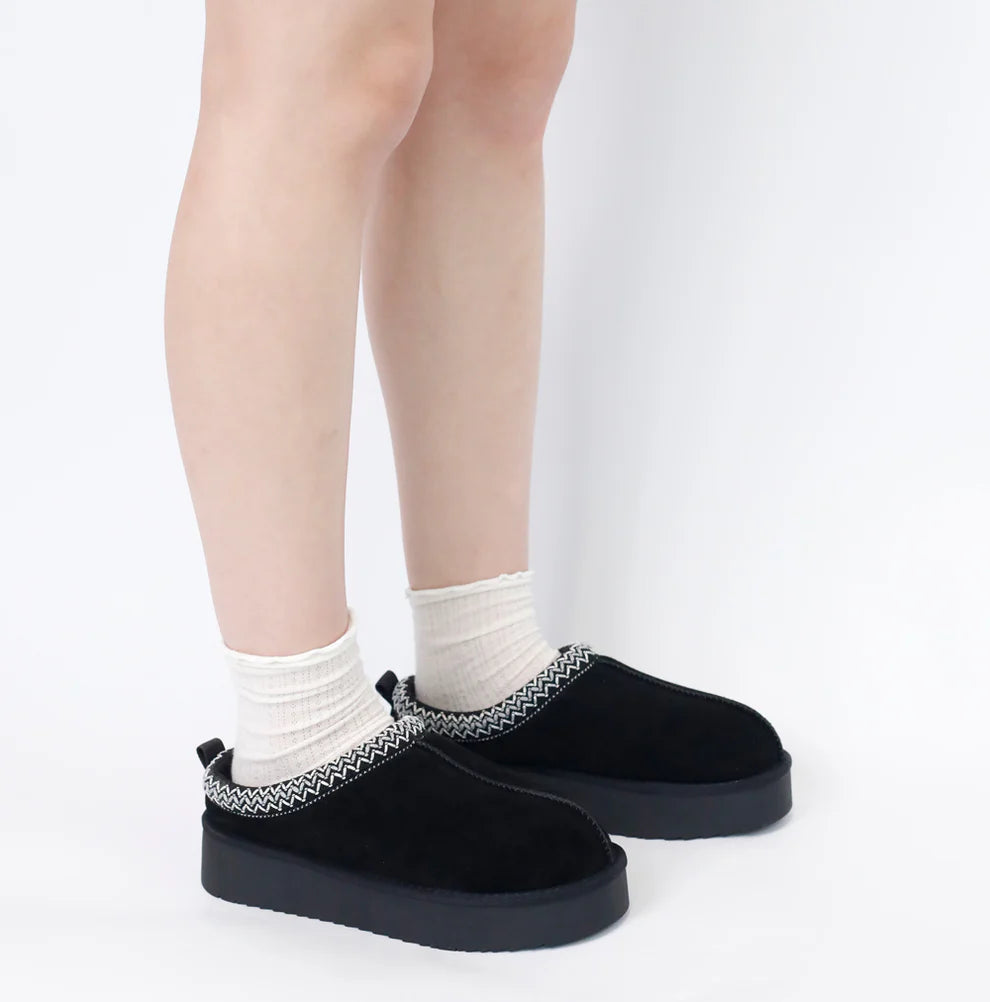 2409 Braided Slipper Shoes